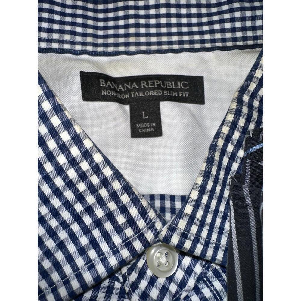 Lot 6 Tommy Hilfiger Levi’s Shirts Mens Button Long Sleeve Casual Career Dress L - Picture 3 of 7